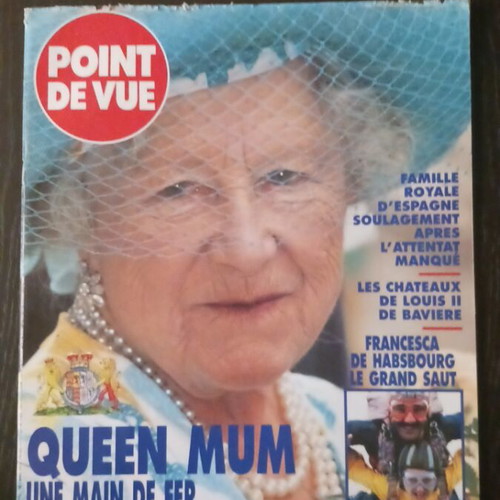 Point de Vue Queen Mum magazine April 1995