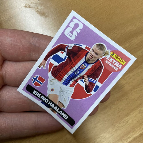 Extra sticker Panini Erling Haaland new