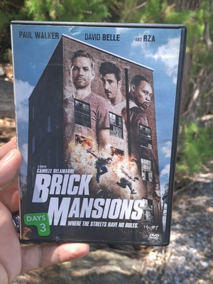 Brick Mansions DVD μεταχειρισμένο, δράσης περιπέτεια με υπότιτλους