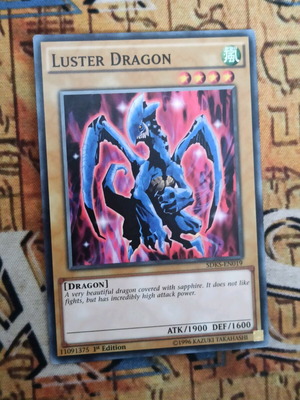 Luster Dragon κάρτα Yu-Gi-Oh! σαν καινούργιο