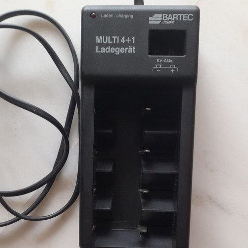 Bartec battery charger used with 5 slots Multi 4+1