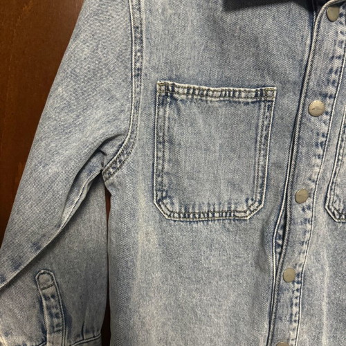 Zara denim shirt for boy like new, size 8, blue