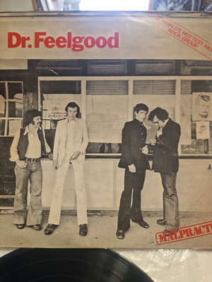 Dr. Feelgood Malpractice vinyl LP used, classic British pub rock