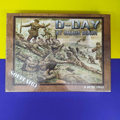 D-Day at Omaha Beach solitaire board game (5th printing)