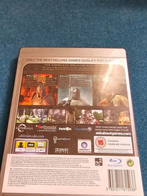 Oblivion PlayStation 3 used