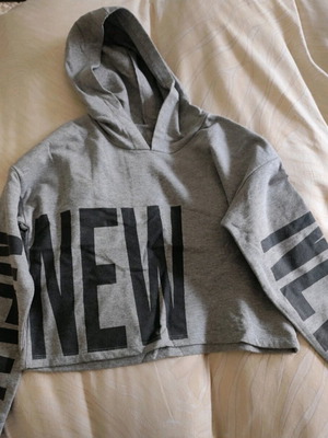 Girls' hoodies like new, pack of 2, gray, size 10