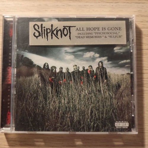 Slipknot All Hope Is Gone CD like new, metal