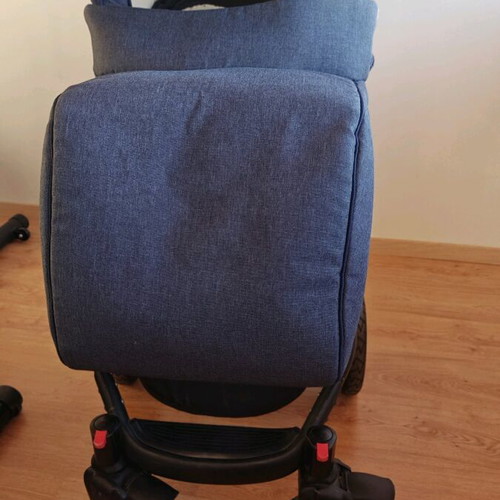 Baby stroller 2 in 1 like new with shock absorbers and bag