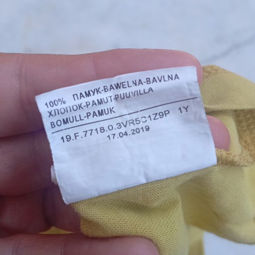 Benetton baby long-sleeve shirt like new, size 1-2 years, 100% cotton