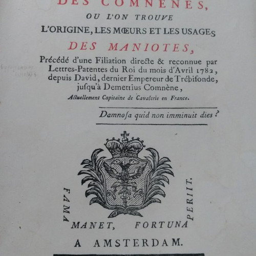 Library of Historical Studies French reprints, 2 books