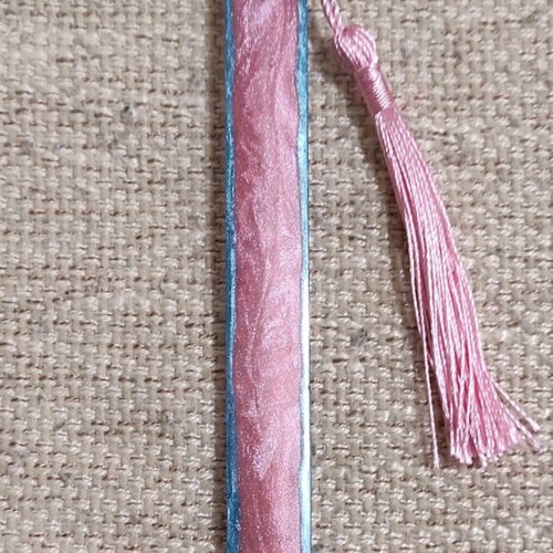 Handmade bookmark with resin and tassel, new
