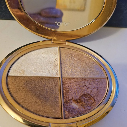 Σετ Glow Highlighting Παλέτα Ματιών & Ρουζ και Σπρέι Σταθεροποίησης Μακιγιάζ μεταχειρισμένο