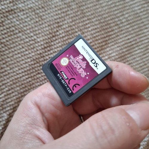 DS Game Barbie Groom and Glam Pups used for Nintendo DS