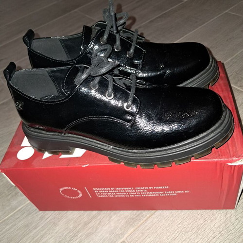 Xti shoes black size 36 used