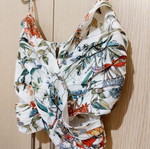 Zara top used, multicolor, size M