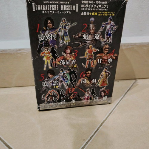 Dynasty Warriors figure from 2008 new with character card