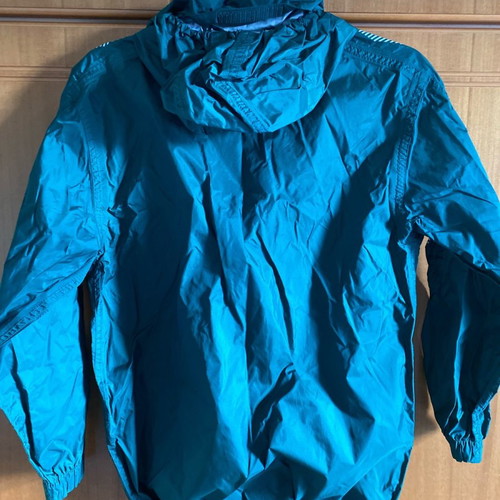 Umbro windbreaker waterproof jacket used, green, size XS