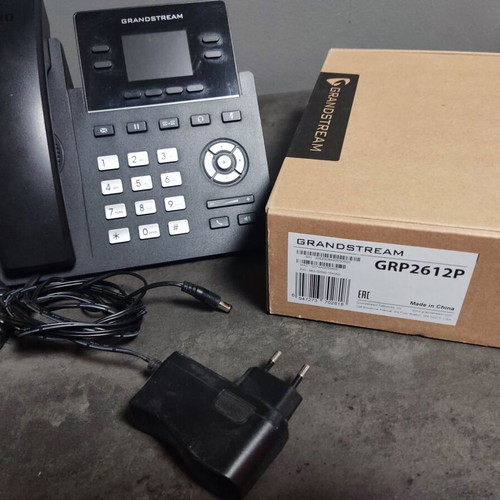 IP Τηλέφωνο Γραφείου Grandstream GRP2612P καινούργιο, VoIP