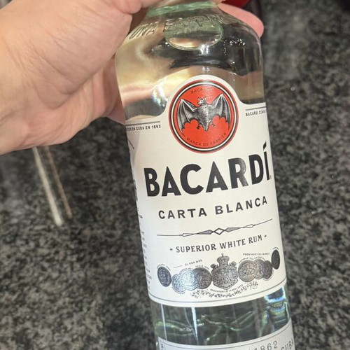 Bacardi Carta Blanca white rum 700ml