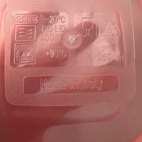 Tupperware set of 3 pieces new