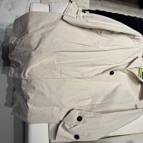 Oversized trench coat beige XS-S 100-% cotton new Zara