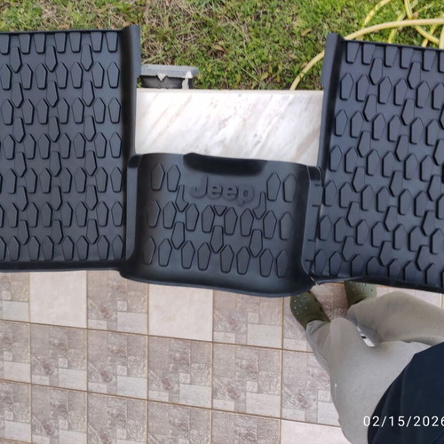 Jeep All-Weather Floor Mats for Jeep Compass 2017-2026 like new