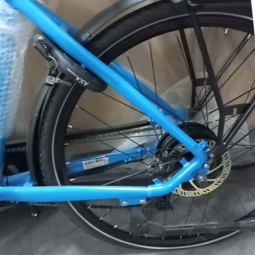 Hawk E-Trekking Gent electric bike new, blue, Bafang motor