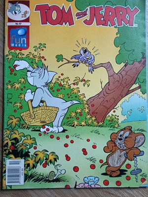 Tom and Jerry τεύχος 47 μεταχειρισμένο με φθορές στο εξώφυλλο