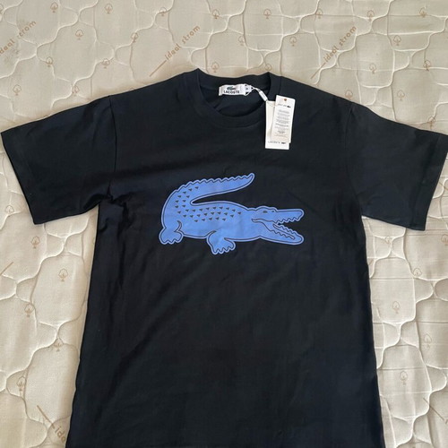 Lacoste Crocodile Logo T-Shirt Black new with tag