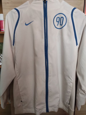 Τζάκετ Nike Total 90 μεταχειρισμένο, μέγεθος 13-15 years, άσπρο