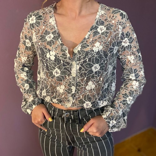 Nidodileda shirt used, grey, one size