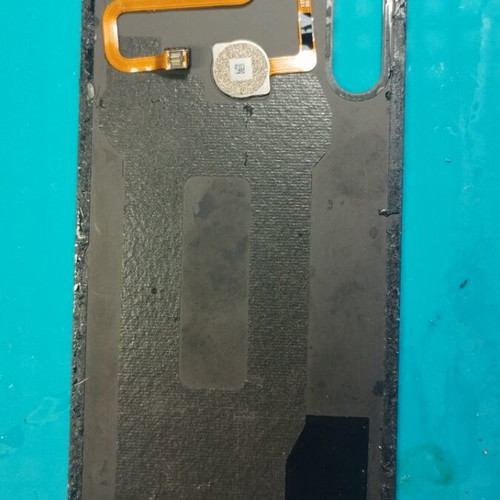 Redmi Note 8 Battery Cover blue like new with fingerprint sensor