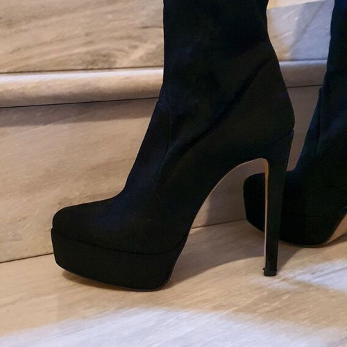 Makis Fardoulis tall boots new, size 36, black