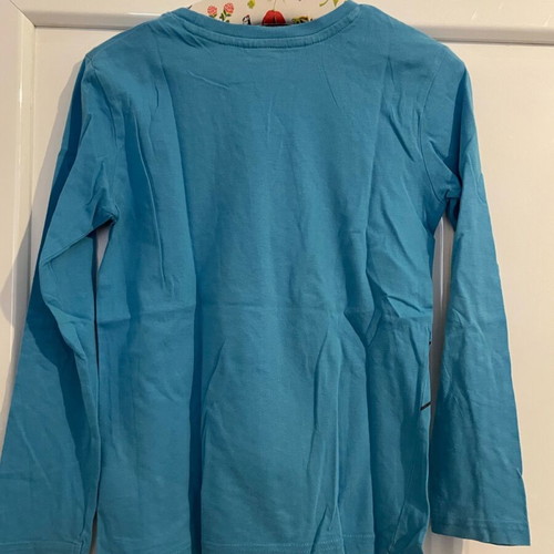 Marvel Spider-Man long sleeved t-shirt like new, age 6-8, gray turquoise