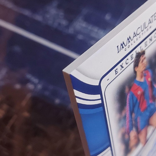 Gary Lineker 2023-24 Barcelona 11/25 Autograph Panini Immaculate Collection Excellence card