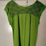 Summer blouse new, green, one size