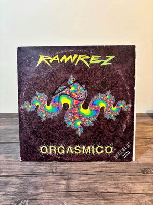 Ramirez Orgasmico vinyl used, electronic music