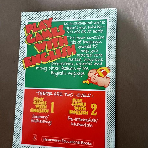 Play Games With English Book 2 Colin Granger like new