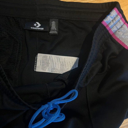Converse tracksuit L black like new