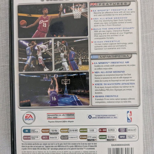 NBA Live 2005 PC used
