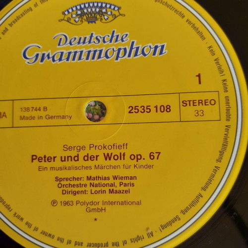 Music for Children LP used, classical music