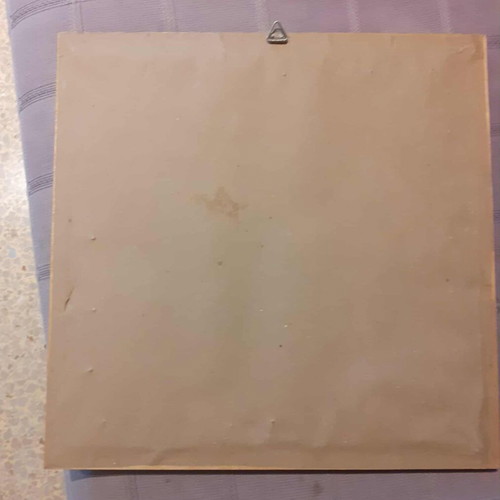 Framed artwork The Carrier of Time with wooden frame like new