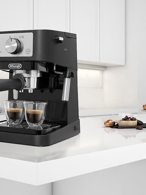 Delonghi καφετιέρα espresso EC260.BK καινούργια, χειροκίνητη, 1100W, 15bar
