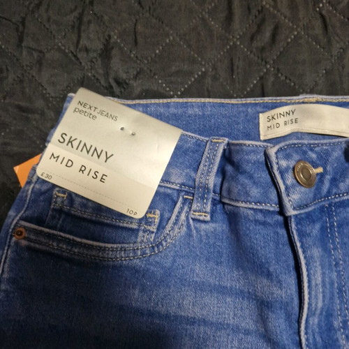 Next jeans new, size M, blue