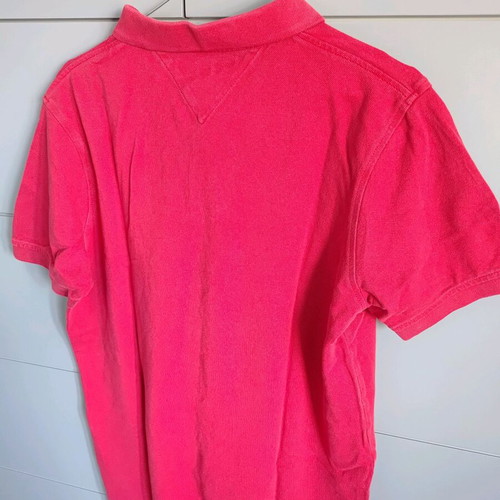 Tommy Hilfiger men's polo shirt size L like new, red