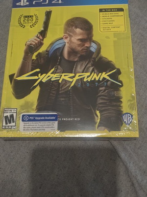 Cyberpunk 2077 Day One Edition PS4 new, sealed