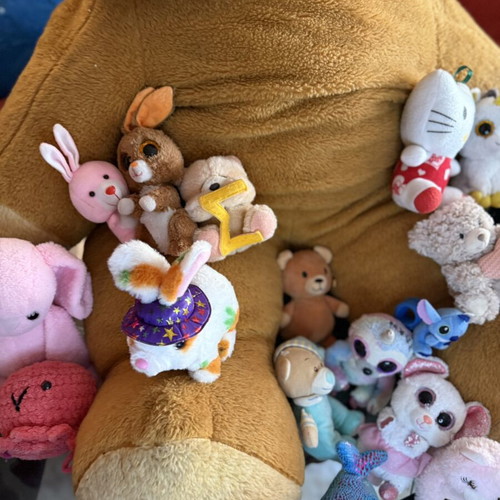Giant Teddy Bear used, large plush brown