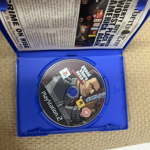 GTA Liberty City PS2 game like new