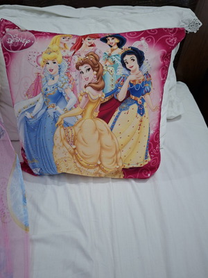 Decorative pillow with filling