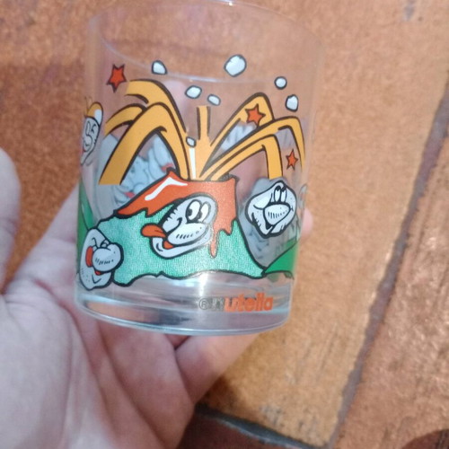 Stoneland Nutella collectible glass used